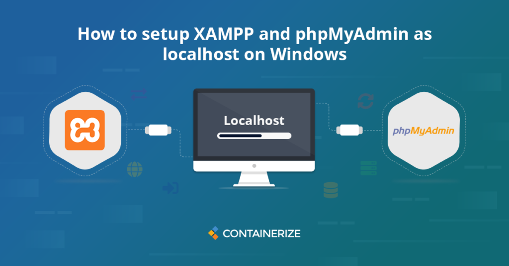 XAMPP و PHPMYADMIN كما هو مضيف محلي