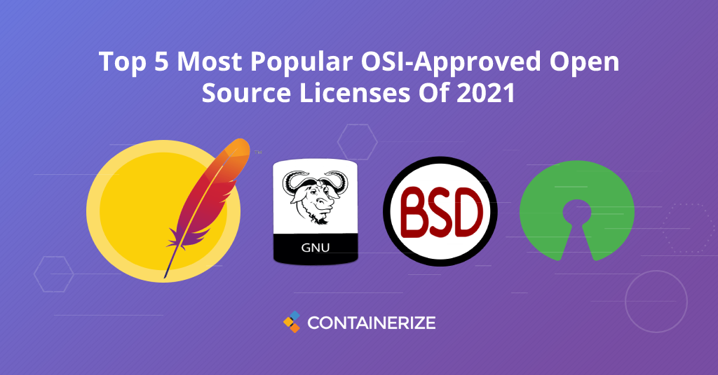 Top 5 beliebteste Open-Source-Lizenzen von 2021