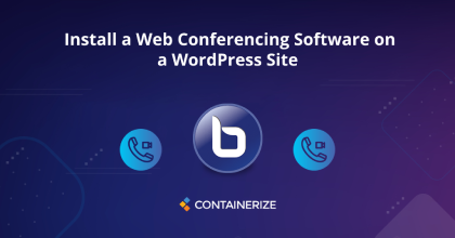 Software de conferencia web en un sitio de WordPress