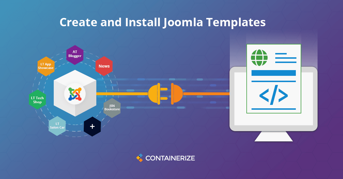 Développement du modèle Joomla