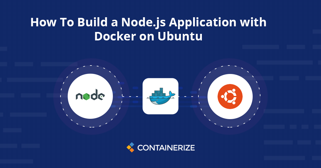 how to build nodejs application with docker