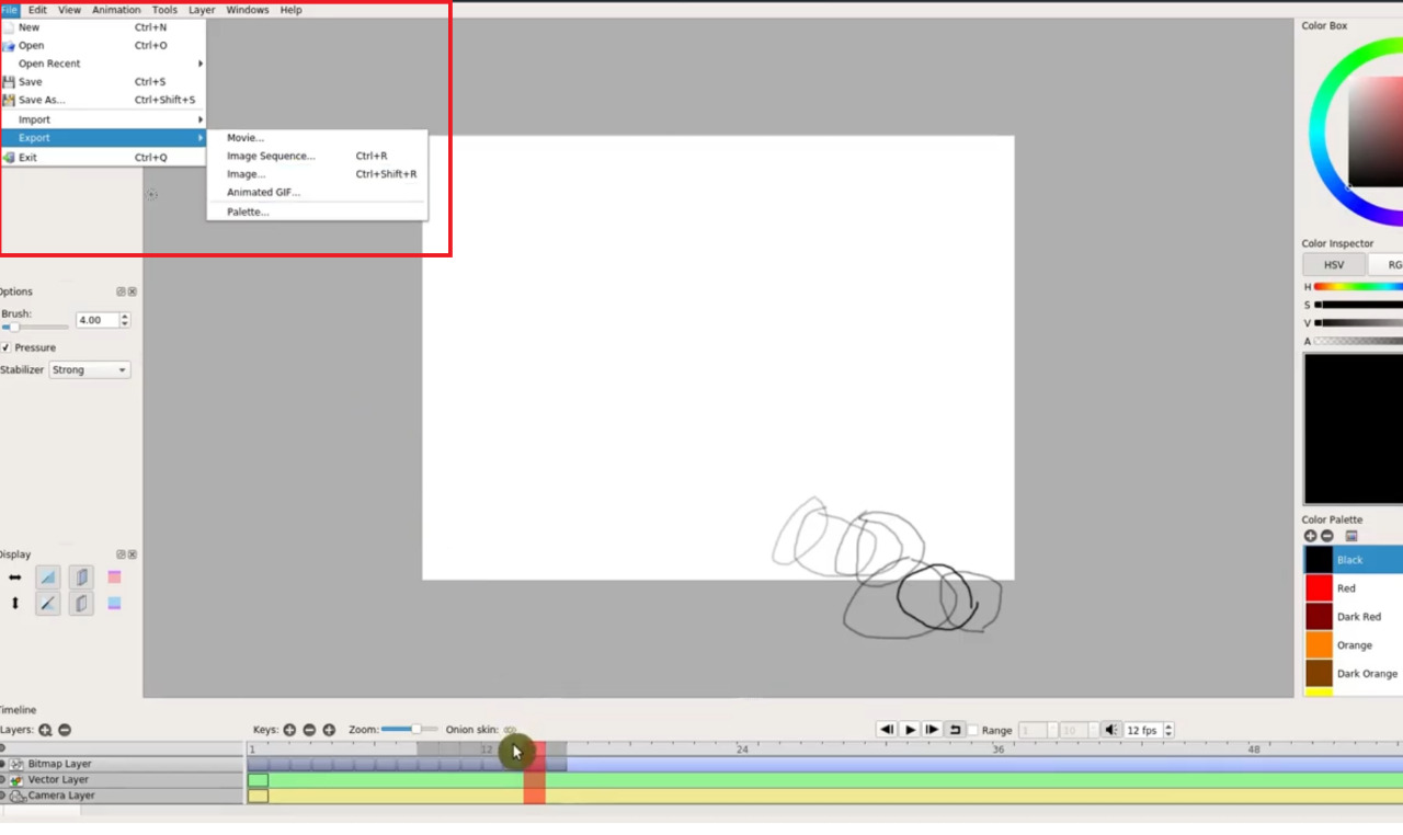 Create Animations With Pencil2D Animation Software