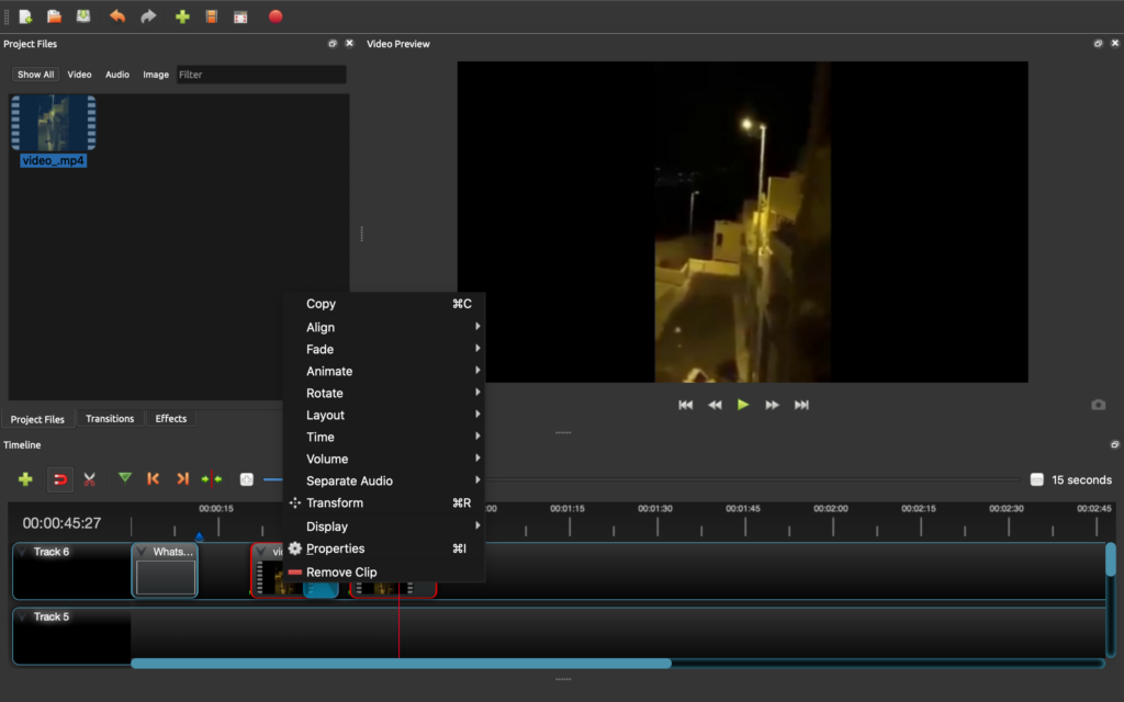 Tutorial di OpenShot Video Editor