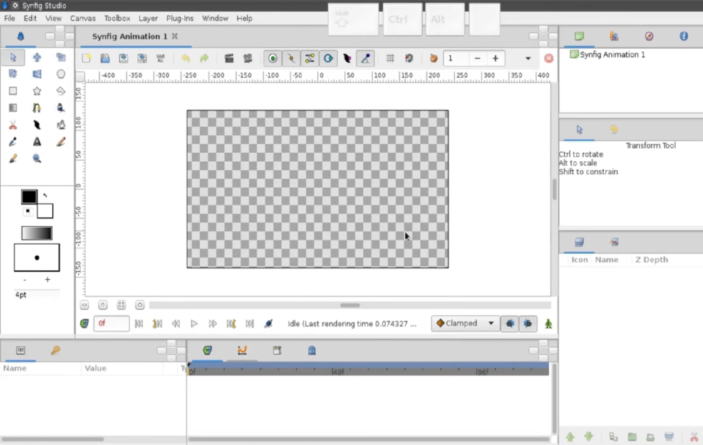 SynFigチュートリアルオープンソース2Dアニメーションソフトウェア