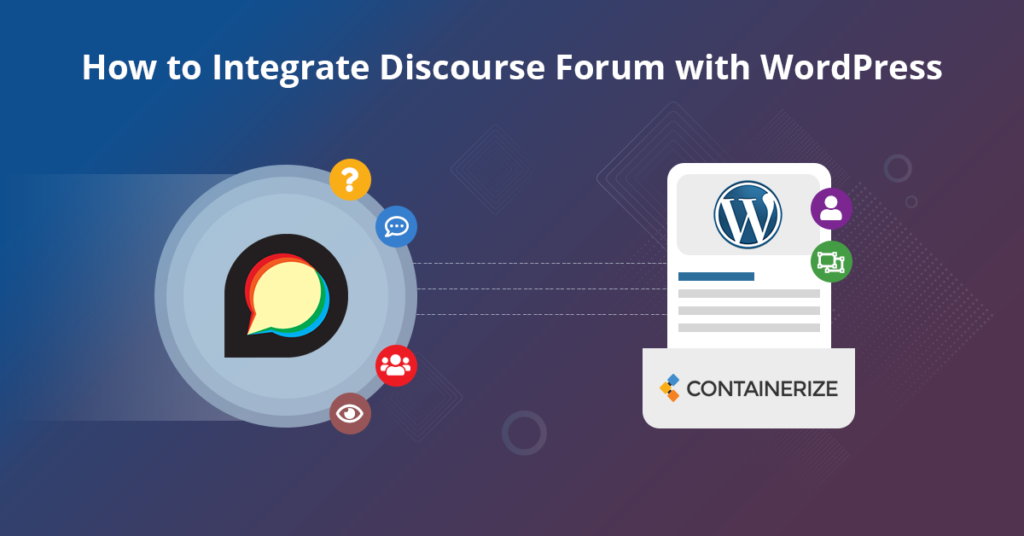 Интегрировать дискурс с WordPress