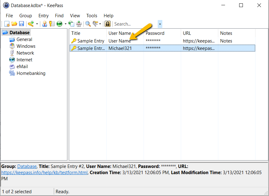 Thiết lập và quản lý Trình quản lý mật khẩu Keepass cho Windows